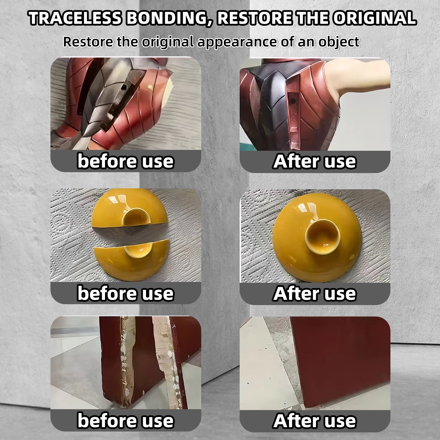 Súper pegamento 502, adhesivo de cianoacrilato, duradero y de secado rápido, adecuado para interiores automotrices, cuero, multifuncional