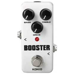 Kokko Band Eq Booster Electric Guitar Effect Pedal FBS-2 True Bypass Two Segment Eq Effect Device Pedalboard Guitar Accessories