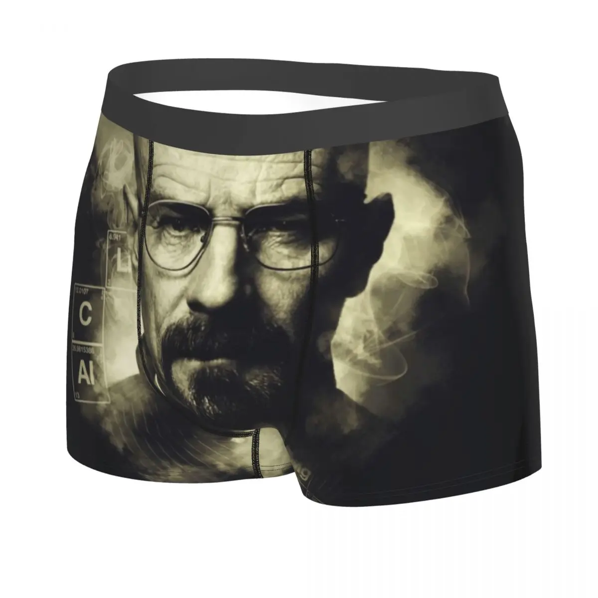 Cool Heisenberg Walter White Underwear Male Print Custom Breaking Bad Tv Show Boxer Briefs Shorts Panties Soft Underpants