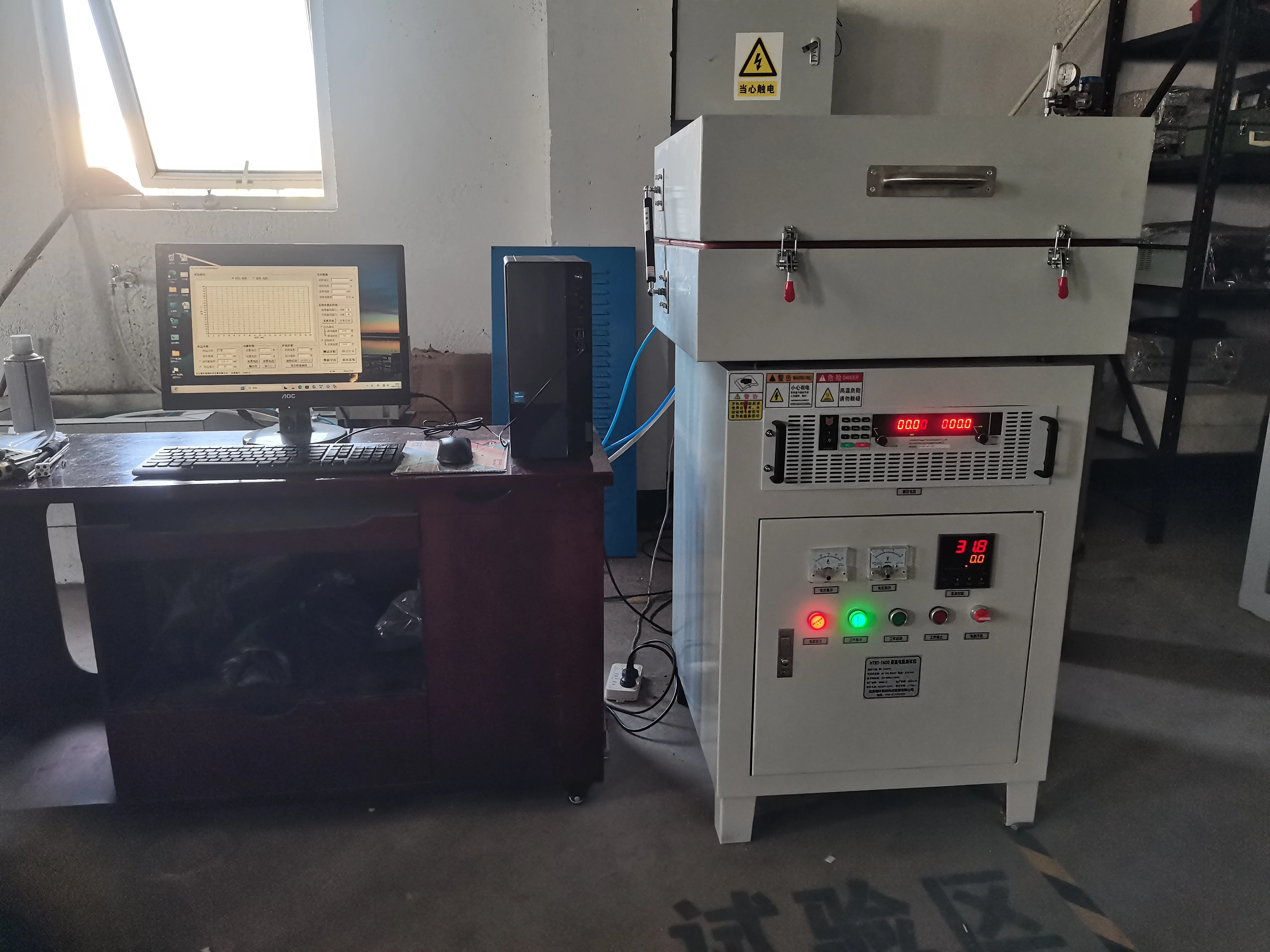 HTRT-1600 Graphite material High temperature resistivity tester