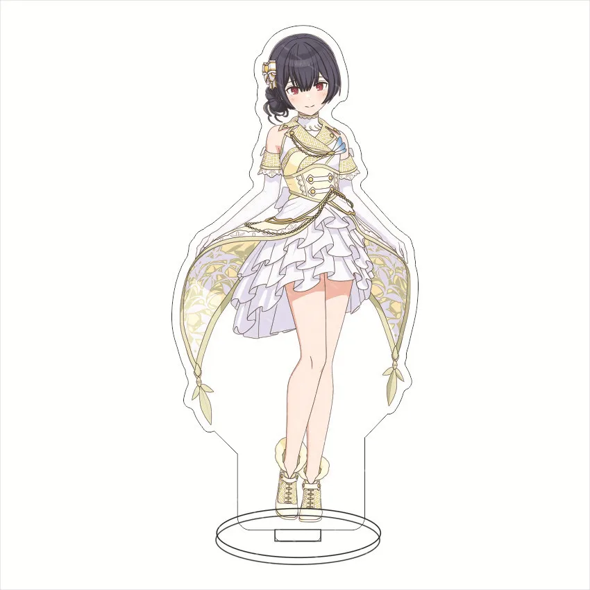 16CM Anime Game Figure THE IDOLM@STER SHINY COLORS‌‌ Sakuragi Mano Kazano Hiori Shirase Sakuya Cos Acrylic Stand Ornaments Gifts view 2