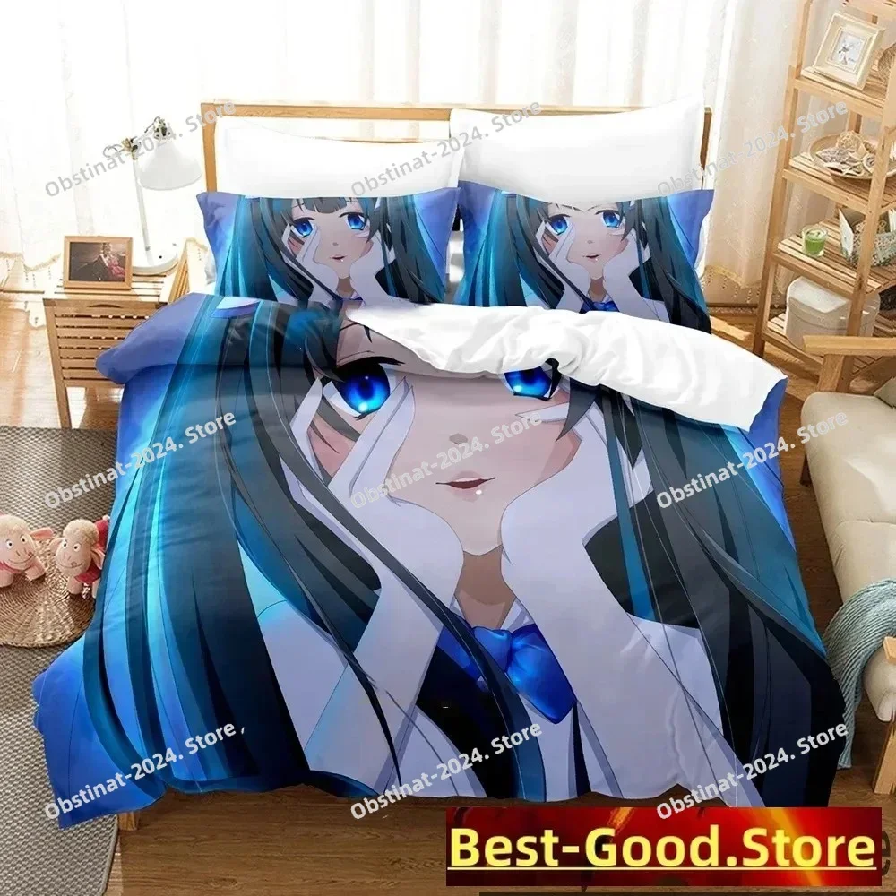 

3D Print DanMachi Anime Hestia Printed Bed Set Duvet Cover Pillowcase Bedding Set Bed Linen Sheet Quilt Full Queen King Size