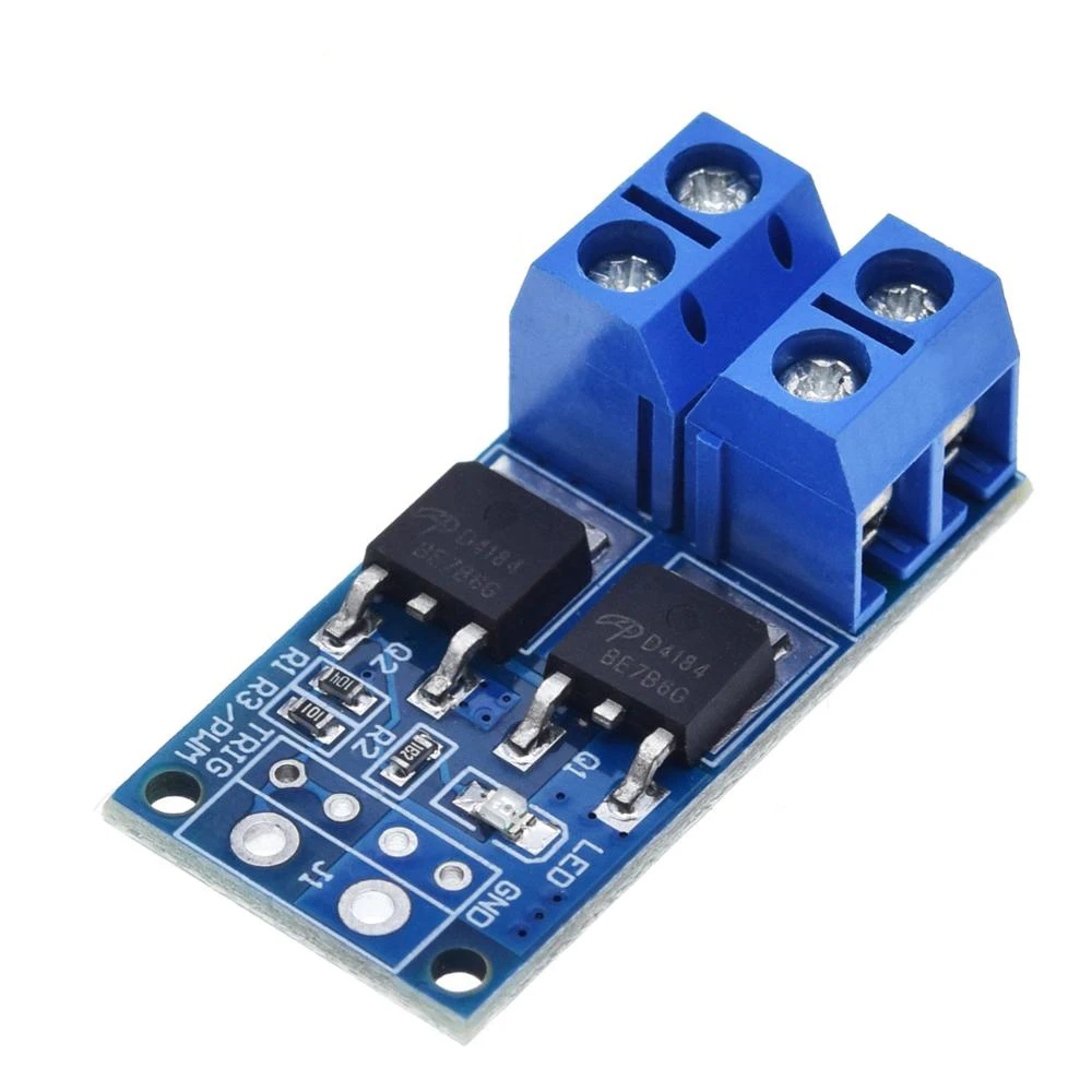 

400W 15A MOS FET Trigger Switch Drive Module PWM Regulator Control Panel For Arduino