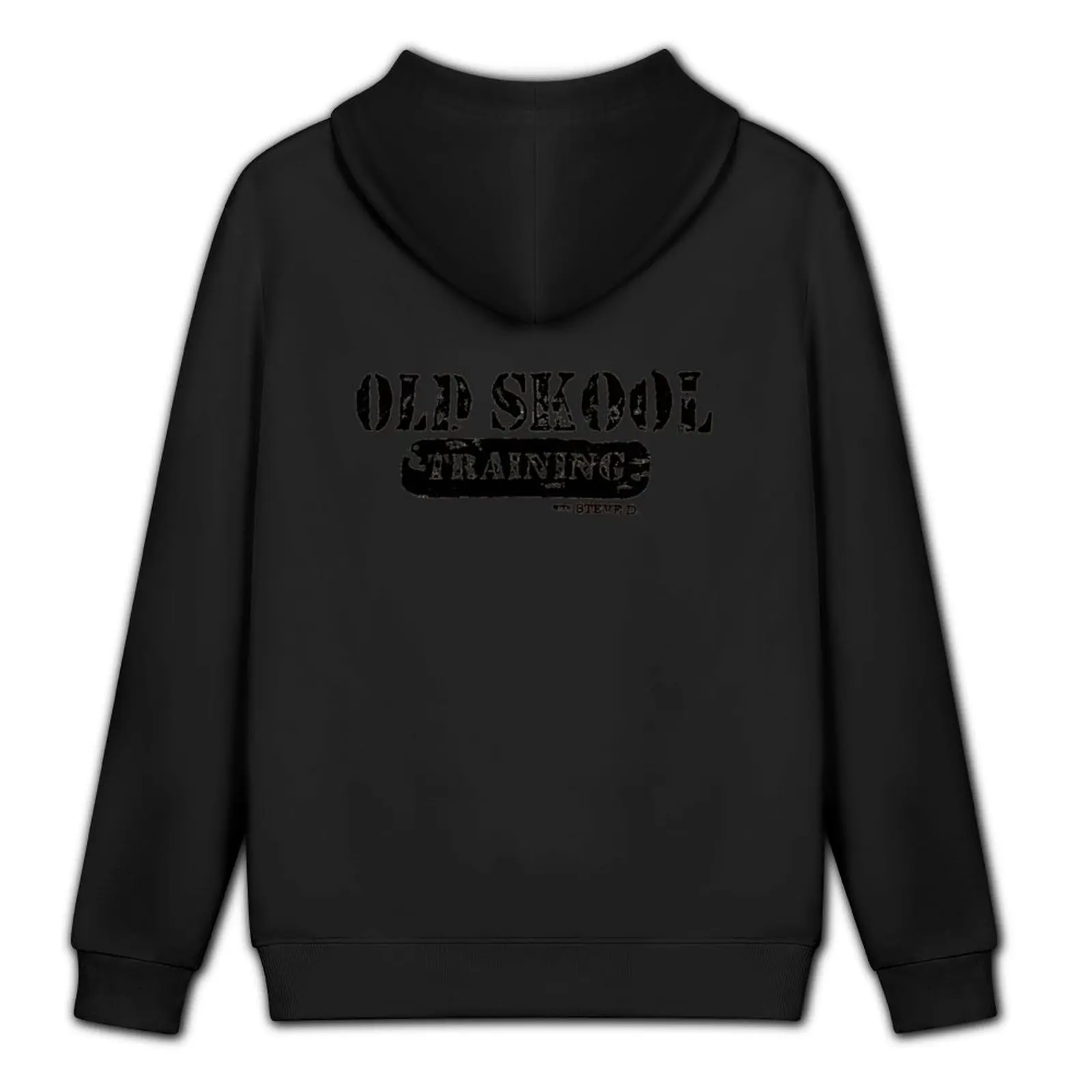 Old Skool in Black Hoodie مقنعين قميص جرافيك تي شيرت الرجال الرجال العرق قميص الخريف سترة الرجال رياضية