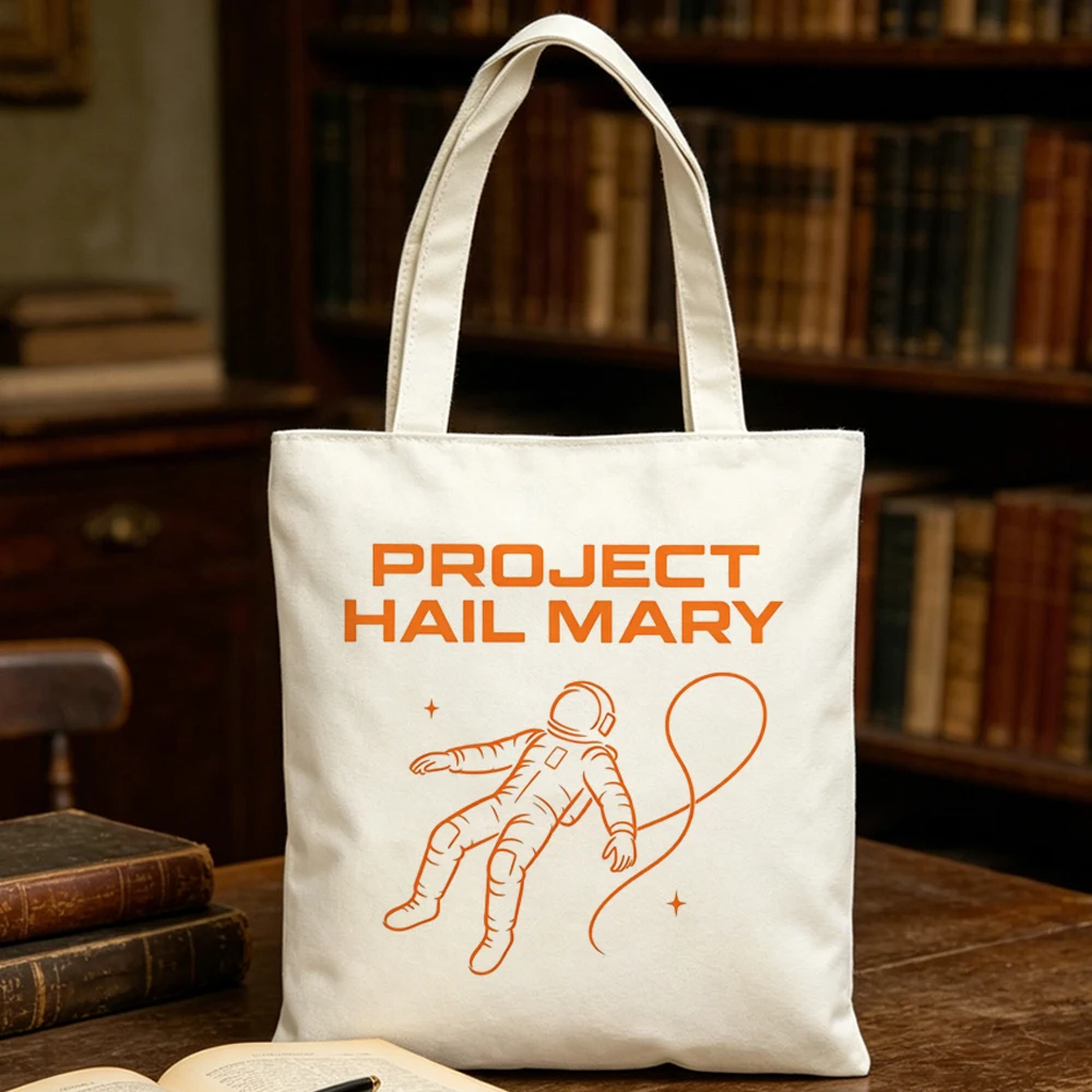 Project Hail Mary tote bag canvas  einkaufstasche torba na zakupy shopping bolsas de tela femme