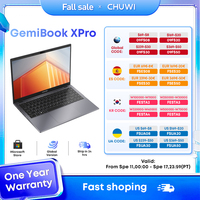 CHUWI GemiBook XPro Laptop 8GB RAM 256GB SSD Intel N100 Laptops 14.1 Inch 1920X1080 FHD Display Cooling Fan Windows 11 Notebook