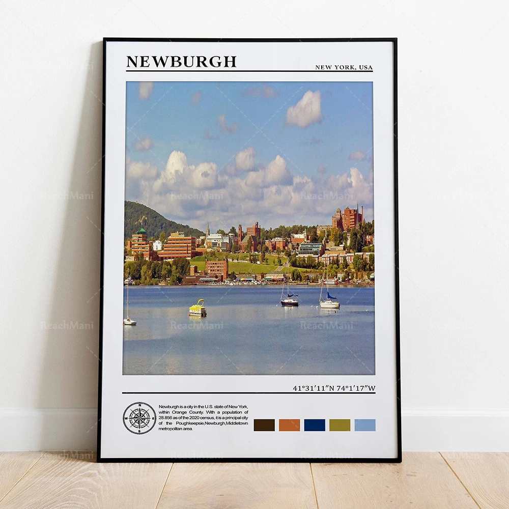 North Tonawanda, Norwich, Ogdensburg, Oswego, Oneonta, Lockport, New Rochelle, Niagara Falls, New York travel poster printing
