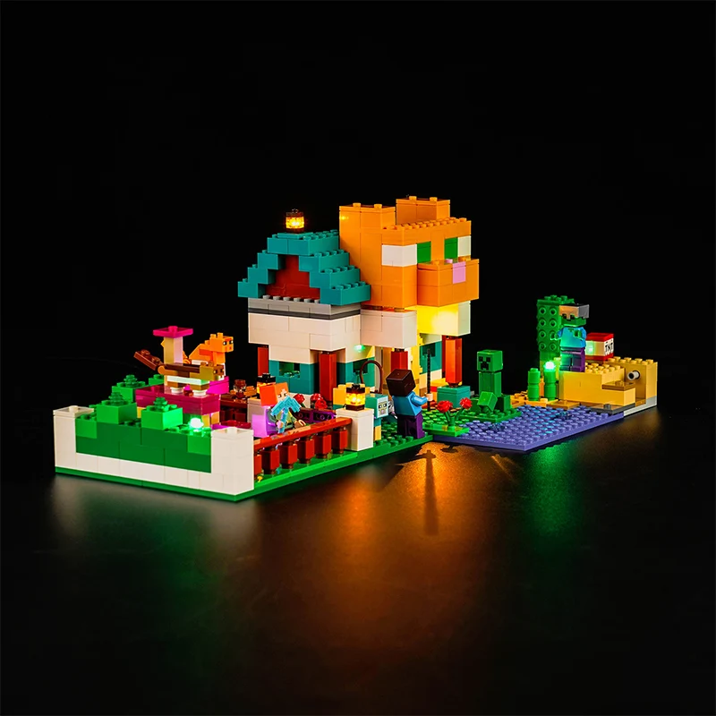 Lazishi LED light 21249 set is suitable for The Crafting Box 4.0 building blocks (only including lighting accessories)
