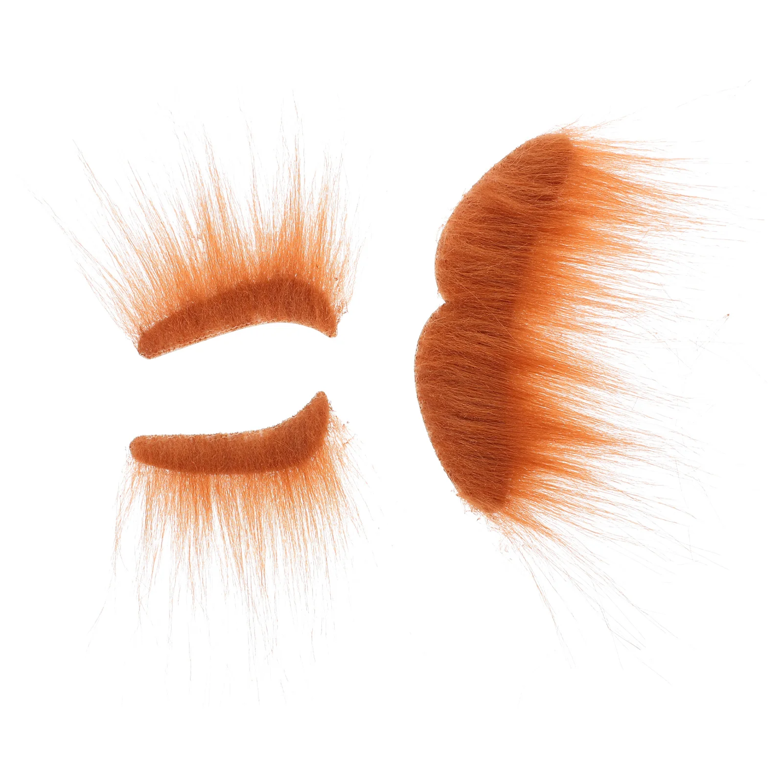 

Simulated Bearded Eyebrow Set Fake Props Carnival Realistic Hair Lightweight Comfortable Safe Cloth Material Halloween Party