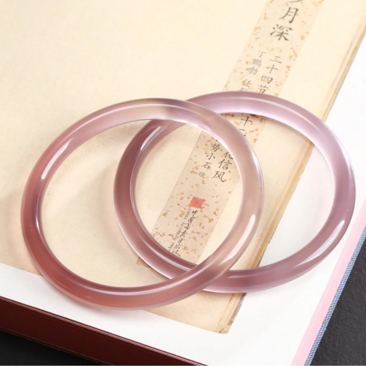 Smoky Purple Succulent Grape Dried Rose Dingding Bracelet Natural Agate Chalcedony Beauty Bracelet Gifts