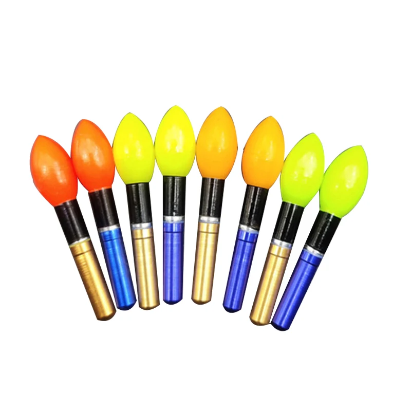 10pcs/lot Light Stick Yellow/Red/Orange Lightstick Glowing Sticks LED Luminous Float Tool Night Fishing Bobber Accessory B442