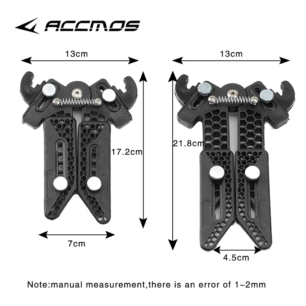 1pc Compound Bow Stand Holder Kick Rack Legs Bracket Bow Support Adjustable Bow Hunting Shooting Archery Accessories