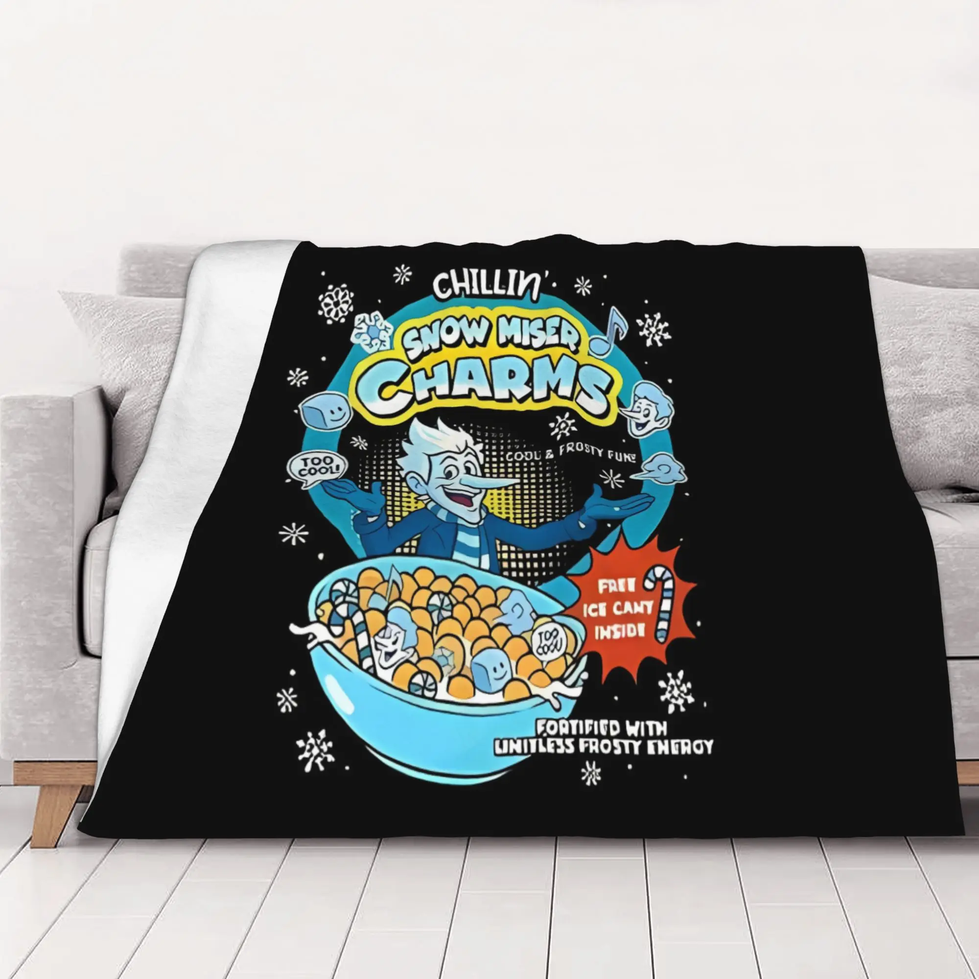 1PC home Cutecore Classic Miser Brothers Blanket Super Cosy Plush Home Living Room Sofa halloween
