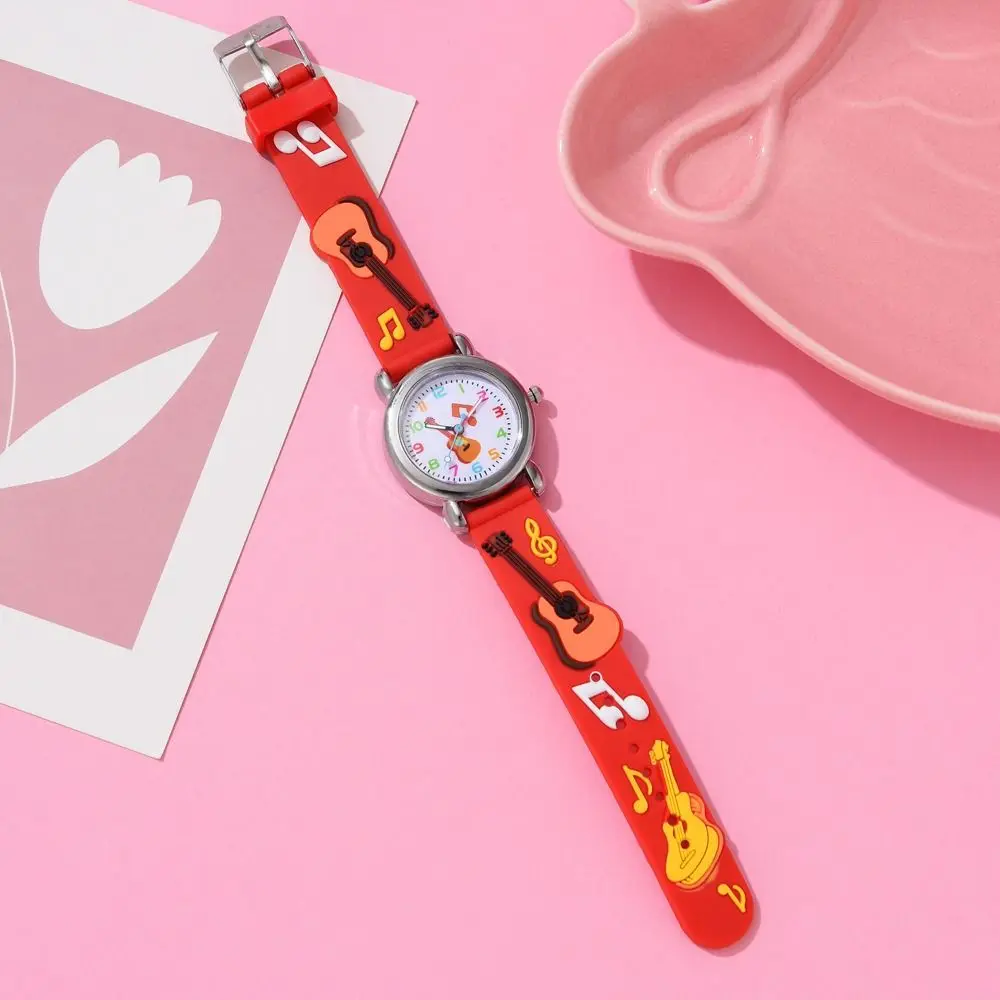 With Colorful Designs Kids Cartoon Watch Set Perfect Gift 10 Styles Silicone Quartz Wristwatch Easy-to-Read Face