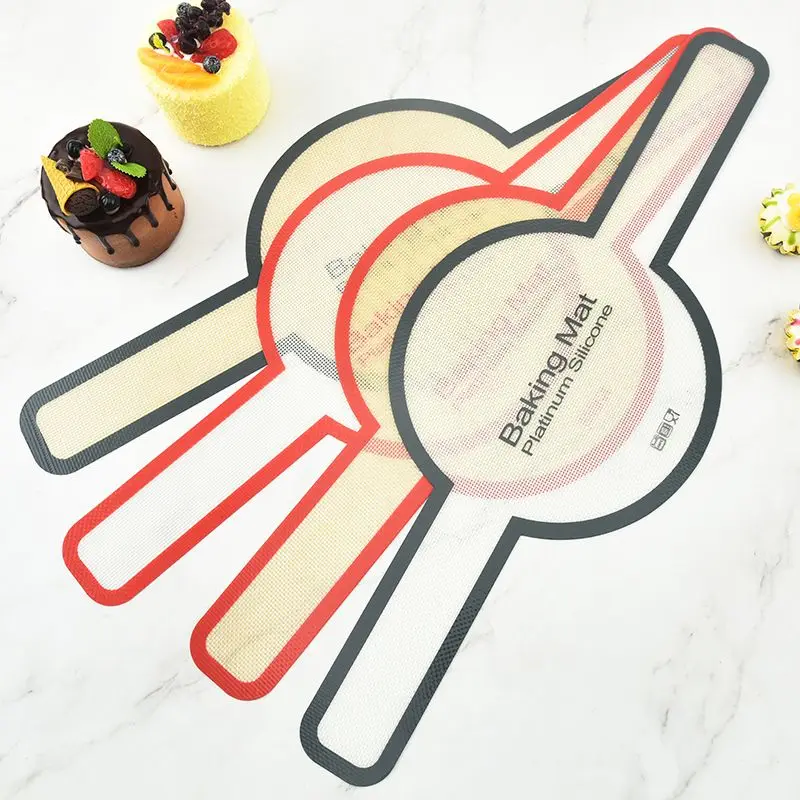 Kitchen Multifunctional Bread Baking Pad Silicone Baking Tool Surface Transfer Baking Pad Platinum Silicone Fiberglass Oven Pads