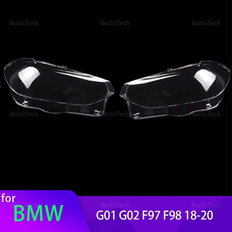 

Transparent Housing Front Headlights Lens Shell Cover Lampcover Lampshade For BMW X3 X4 X3M X4M G01 G02 F97 F98 2018 2019 2020