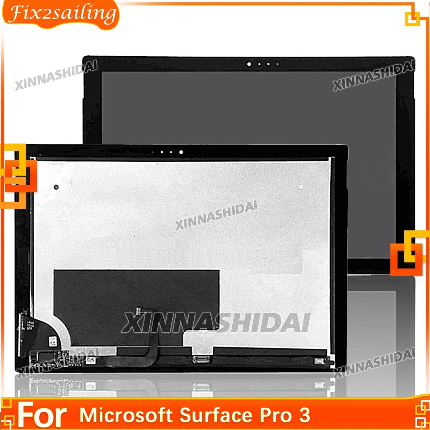 New For Microsoft Surface Pro 3 LCD Display Touch Screen Digitizer For Surface Pro 3 (1631) TOM12H20 V1.1 LTL120QL01 LCD Panel