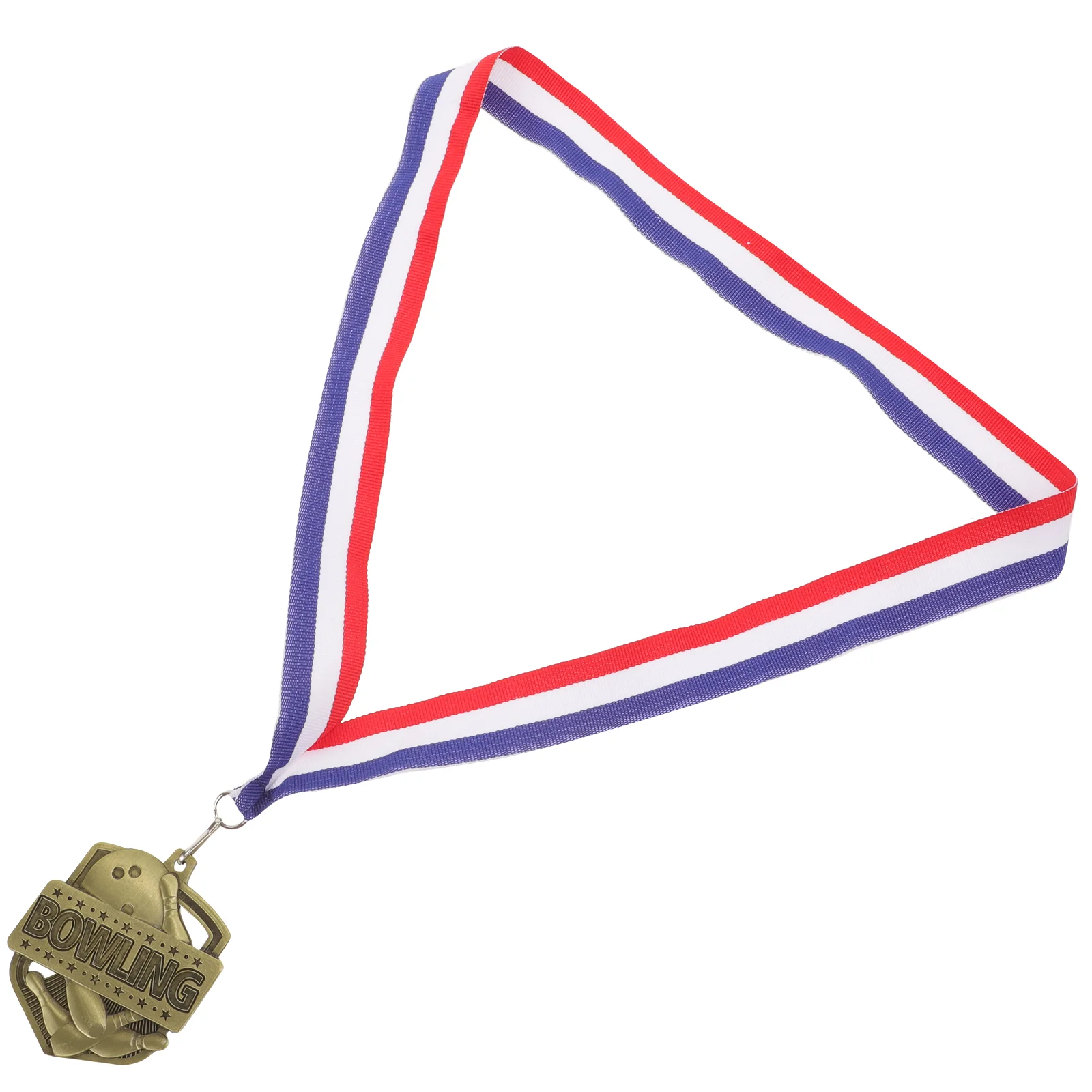 

Bowling Competition Award Medal Hanging Sports Meeting Award Round Medal Gold Winners Medals Game Sports Prize Awards