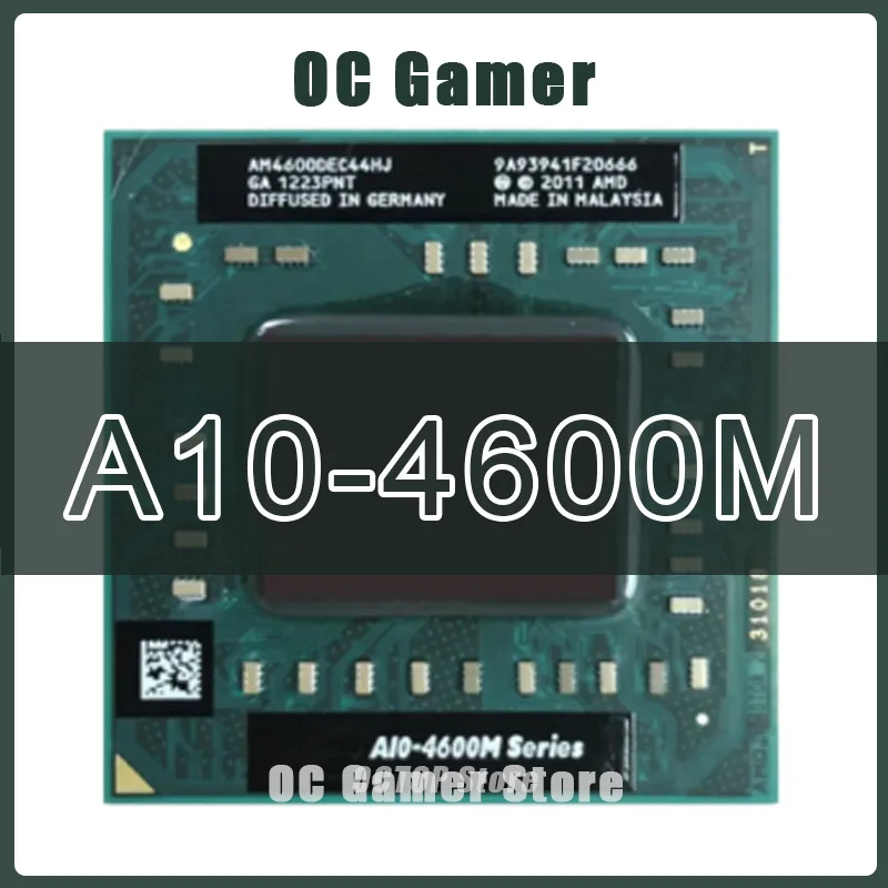 A10-4600M A10 4600M 2.3GHz Quad-Core Quad-Thread Socket FS1