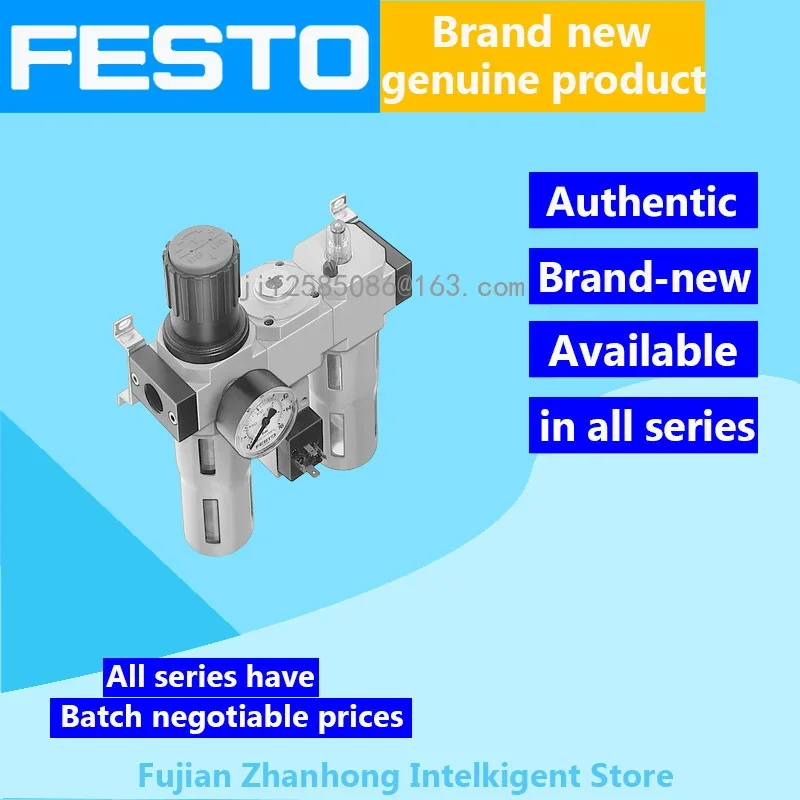 FESTO Genuine Original 185808 FRC-1/4-D-MIDI-KB-A, 185812 FRC-1/2-D-MIDI-KB-A, Available in All Series, Price Negotiable