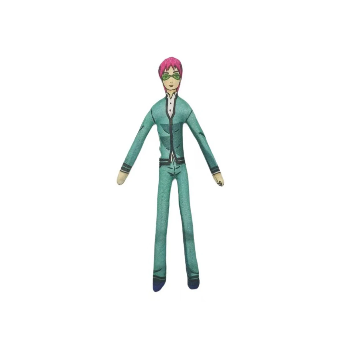 Anime The Disastrous Life of Saiki K Saiki Kusuo Cosplay Doll Twistable Shape Room Decoration Abstract Cartoon Figure Dolls Gift