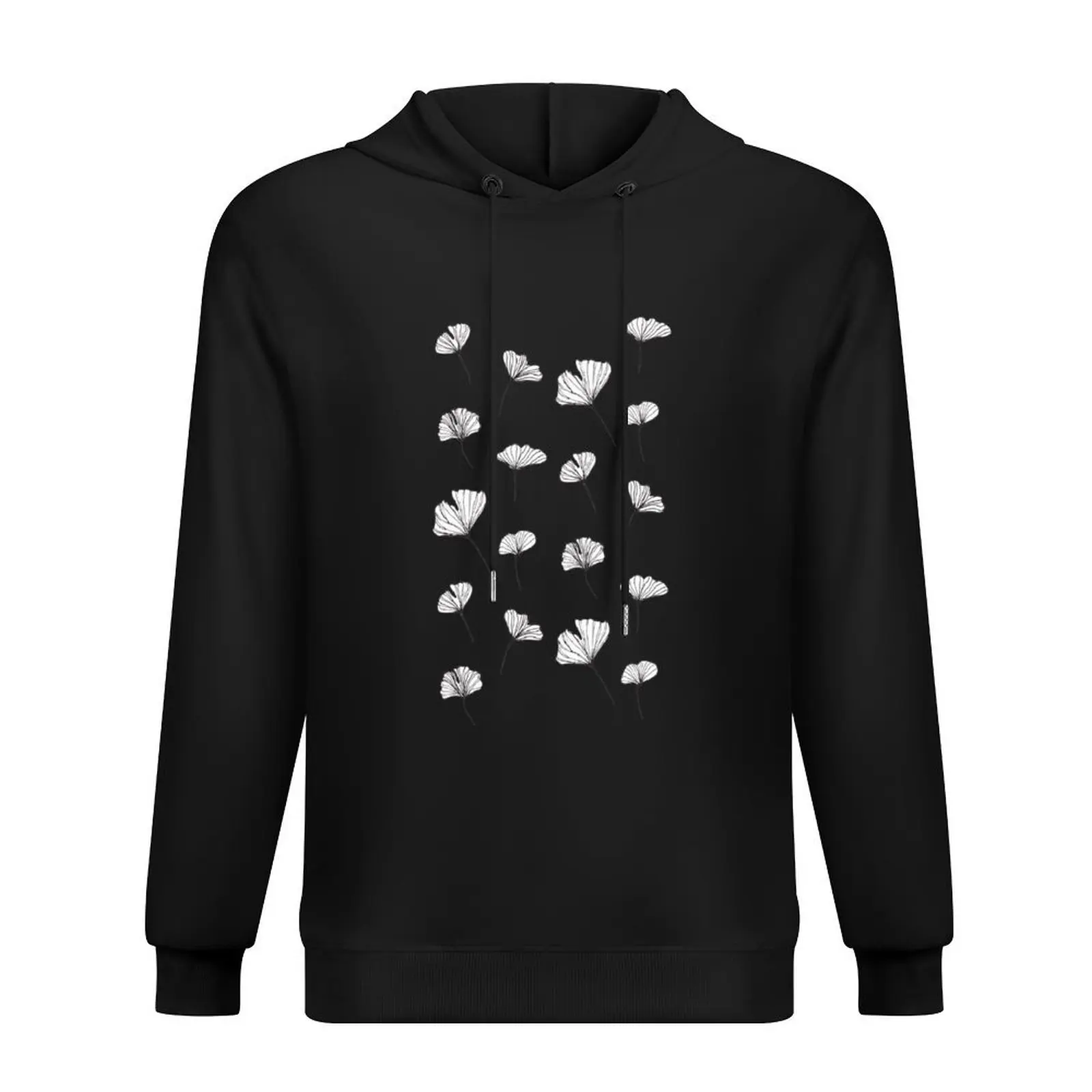 

Ginkgo Biloba Leaves Pattern Hoodie men clothing autumn new products men's winter sweater korean clothes men's oversize hoodie