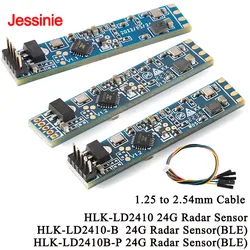 20pcs/1pc HLK-LD2410B HLK-LD2410 High Sensitivity 24G Human Presence Statu Radar Heartbeat Detection Sensor Module LD2410B 24Ghz