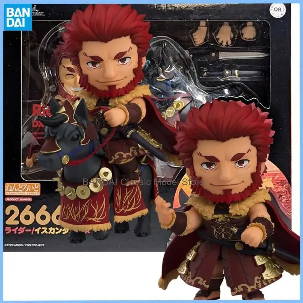 GOOD SMILE COMPANY NENDOROID Fate/Grand Order Rider/lskandar Anime figure Movable toy Anime Peripheral Doll for Collectors