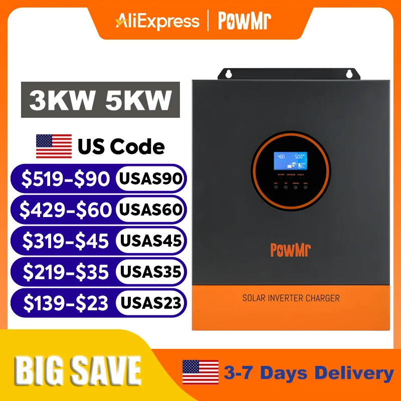 Powmr 3000W 5000W H…