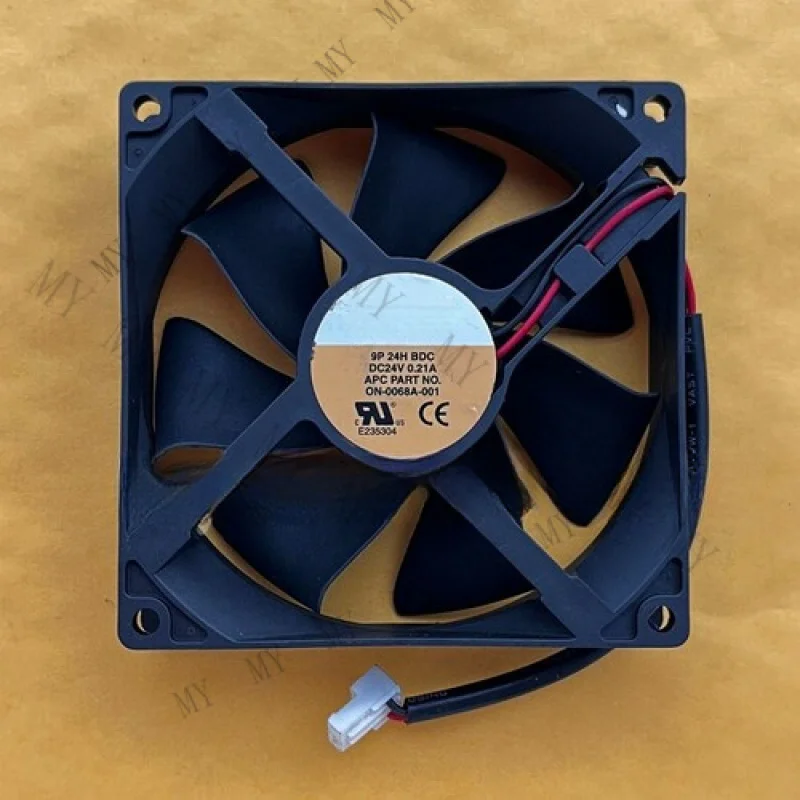 

TT 1pcs HICOOL 9P 24H BDC 24V 0.21A APC PART NO 9025 2-Wire Fan