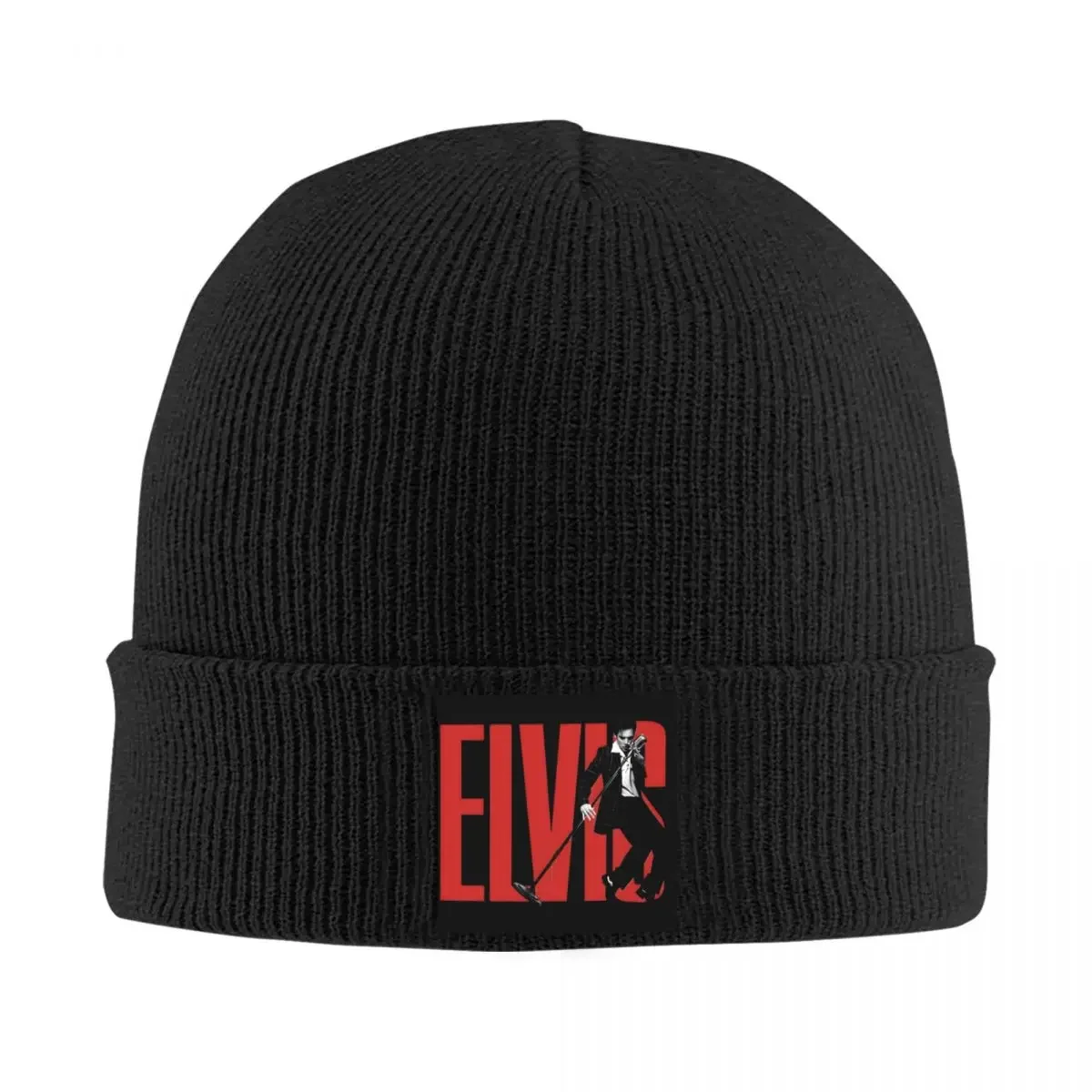 Full Moon In Elvis Presley Elvis Warm Knitted Cap Fashion Bonnet Hat Autumn Winter Outdoor Beanies Hats for Unisex Adult