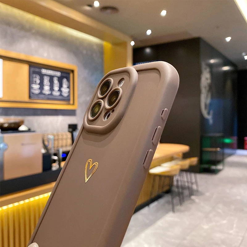 With Lanyard Love Phone Cases for IPhone 17 16 15 14 13 12 11 Pro Max Crossbody Silicone Back Cover - náhled 5