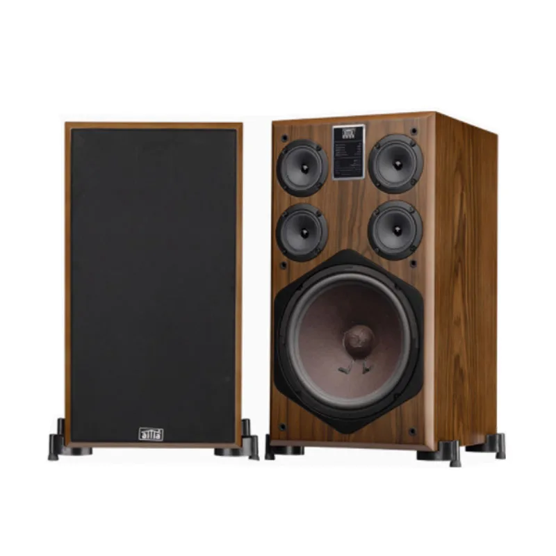 Home Theater Loudspeaker Unit KTV Sound Box ﻿ 10 Inch Midrange Bass Speakers 8 Ohm Wooden Audio Speaker HIFI Three Way
