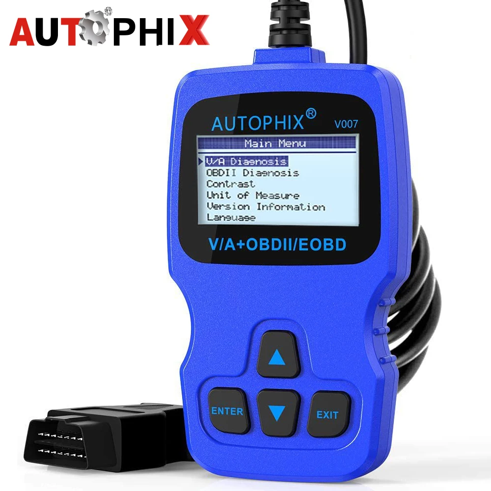 Autophix V007 Car Diagnostic Scanner for Golf Gol Passat A4 A6 Q7 ABS SRS Oil Reset OBD2 Automotive Scanner for VW Audi