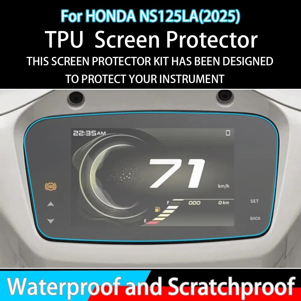 

1/2/3PCS TPU Motorcycle Cluster Protection Film Scratch Protection Rainproof Dashboard Protection Film for Sundiro NS125LA 2025