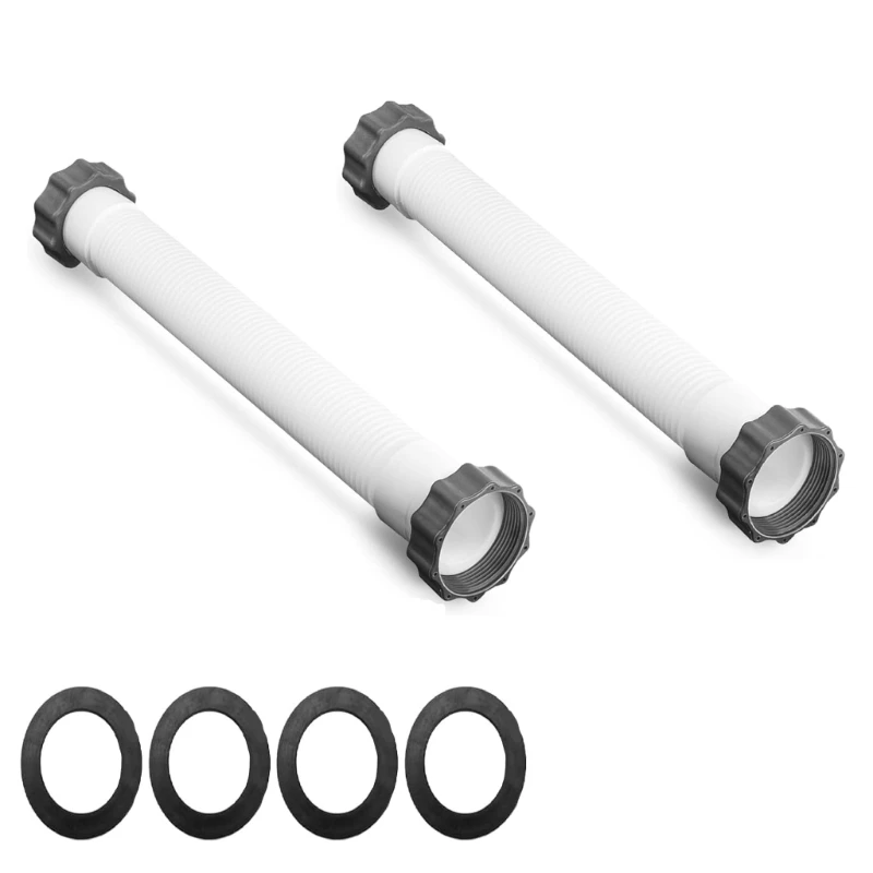 2Pcs Pool Sand Filter Pumps Hose Swimming Pools Pump Replacement 11535 Interconnecting Hose Easy to Installation