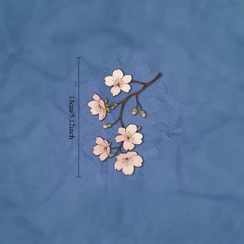 Reflective Cherry Blossom Branch Creative Car Sticker, Cute Fun Waterproof Vinyl Decal, Popular Auto Decor