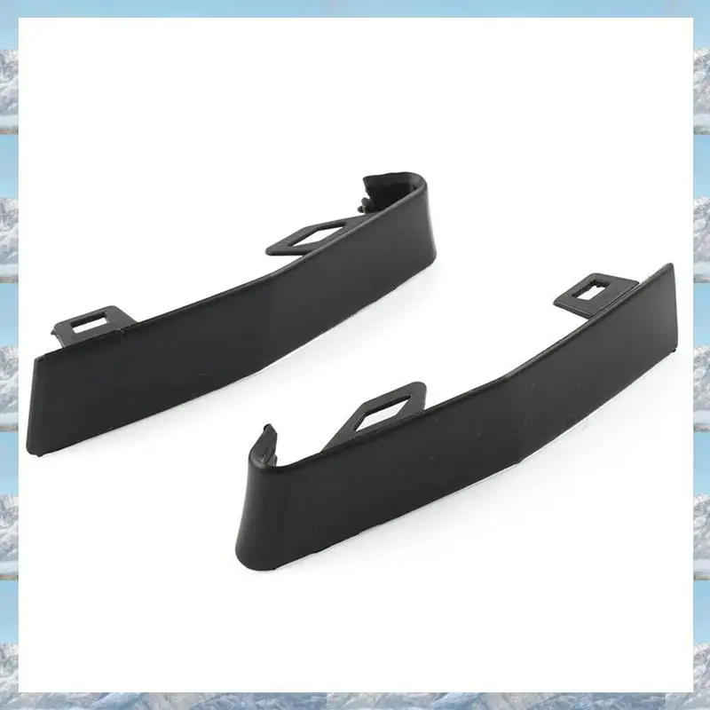 

L81A 2025-1 Pair Car Front Bumper Side Insert Molding Trim Black ABS Fit For Land Rover Range Rover Velar 2017-2021,R&L LR105599