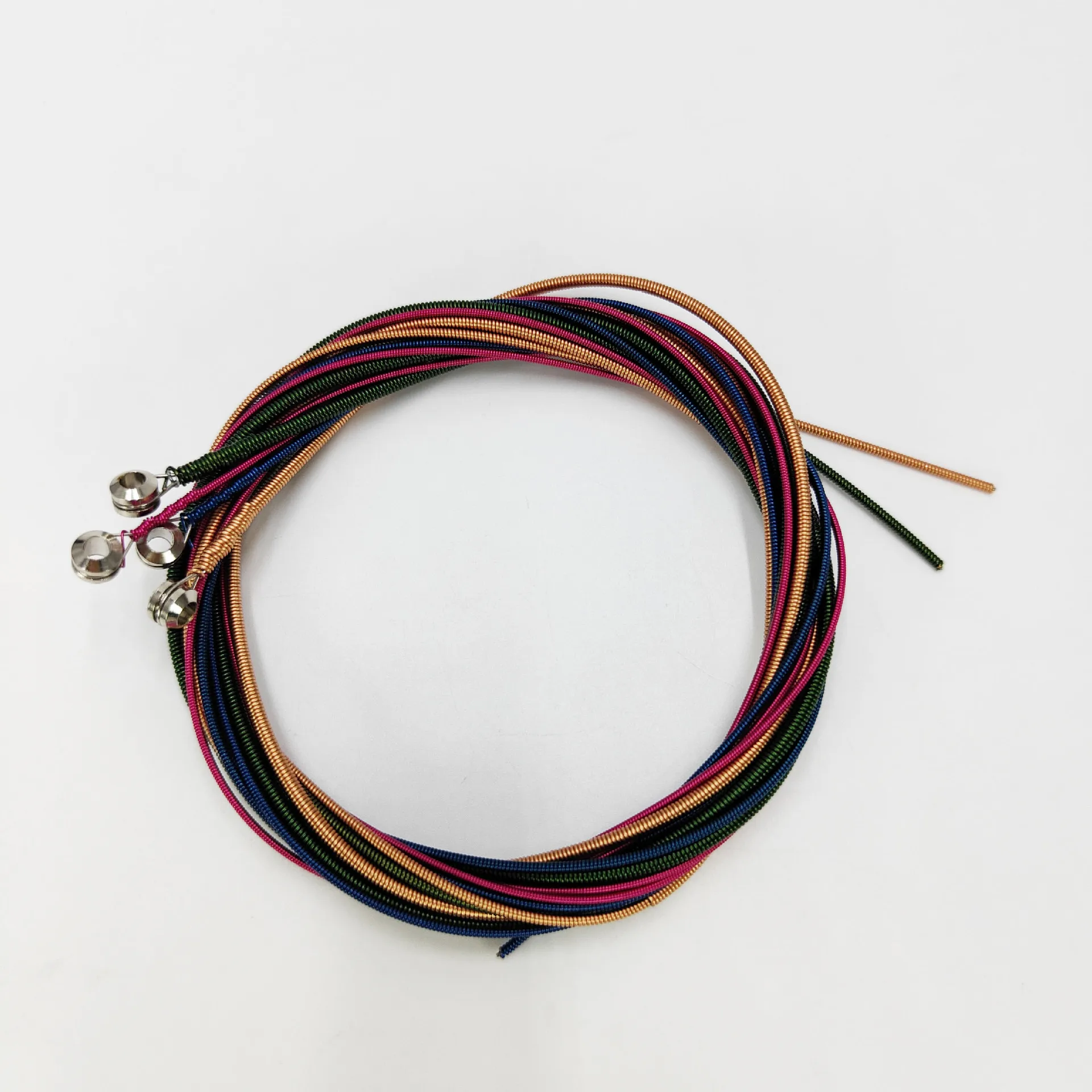 Colored 4-String Bass Strings Multi-Color Electric Bass Guitar Strings Guitar Parts & Accessories