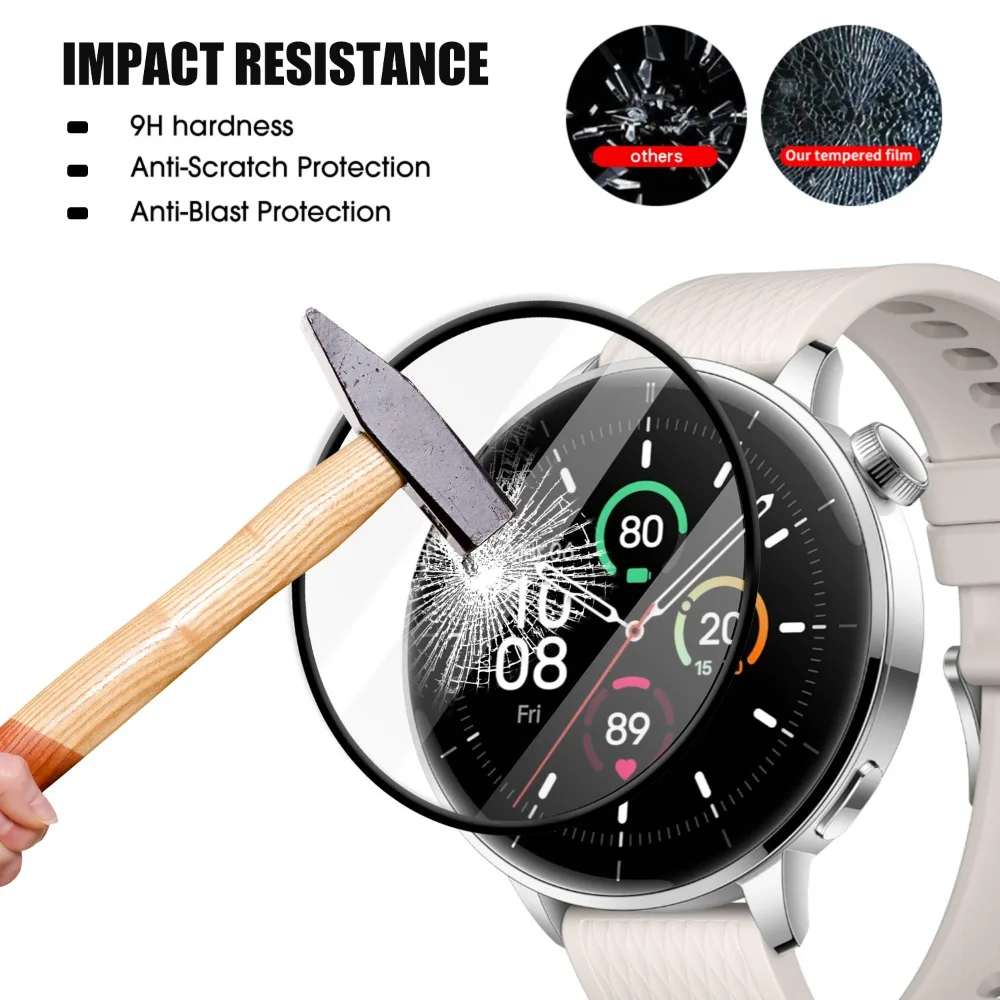 Гидрогелевая пленка, композитная пленка для OnePlus Watch 3, 43 мм, защитная пленка для экрана HD, защитная пленка от царапин для OnePlus Watch 3, 43 мм