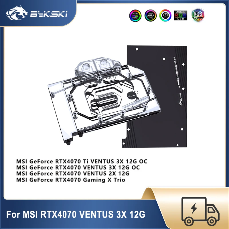 Che cos'è un GPU Block per la MSI GeForce RTX 4070Ti Ventus 3X 12G OC e perché è importante?