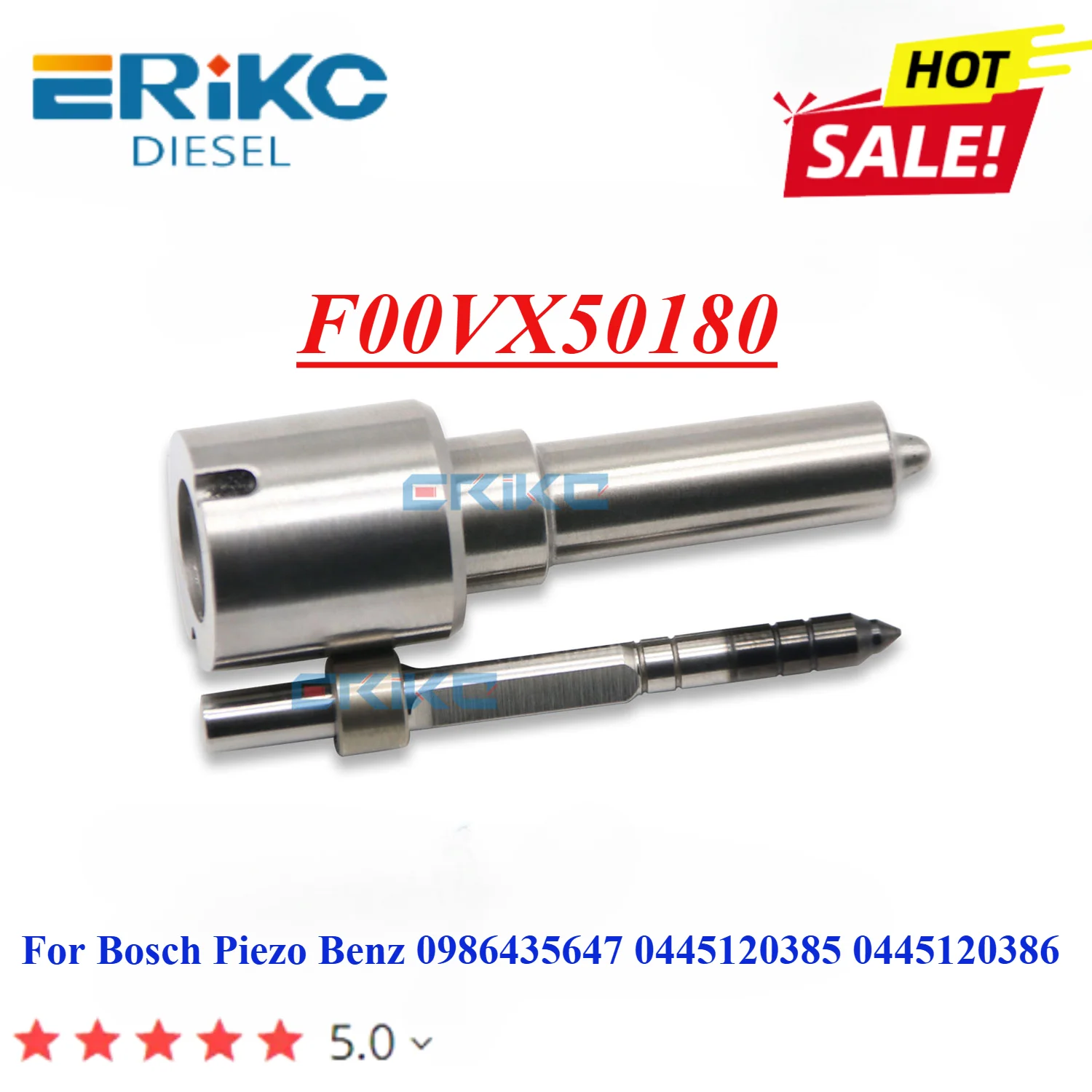 F00VX50180 Piezo Injector Nozzle FOOVX50180 Auto Spare Parts F 00V X50 180 For Bosch Benz 0986435647 0445120385 0445120386