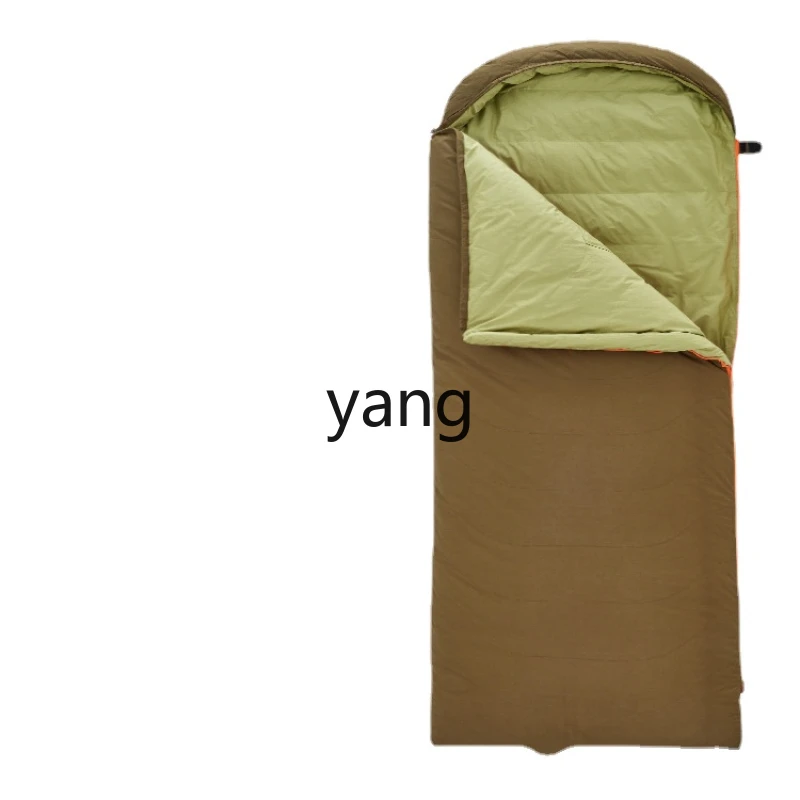 CX down-Filled Sleeping Bag Adult Outdoor Camping Adult Winter Thickened Cold Protection Warm Single Sleeping Bag