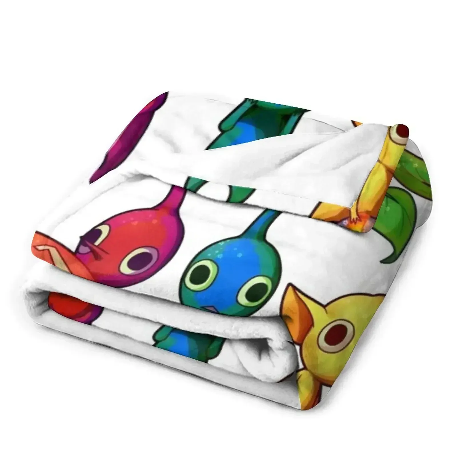 Pikmin by raisinmuffin. Throw Blanket christmas gifts decorative Blankets