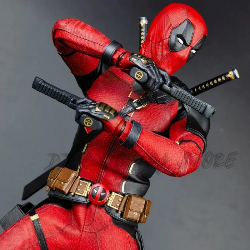 Hot Toys Marvel Deadpool 1/6 Anime Figures Mms746b Mms490 Mms746 Ht Deadpool&Wolverine Model Special Edition Toy Gifts Original