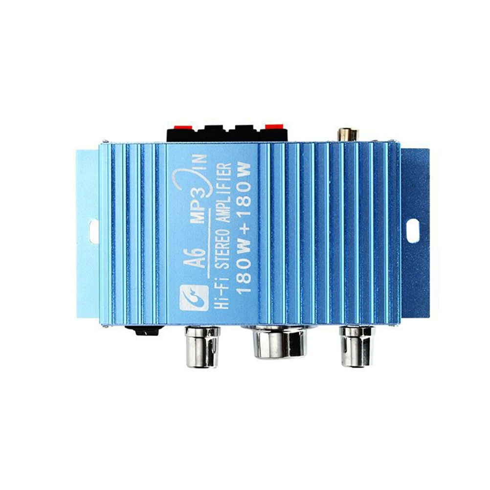

12V Car Power Amplifier Audio Stereo Mini Amplifier Vehicle Multifunctional Player High Quality Sound No Noise