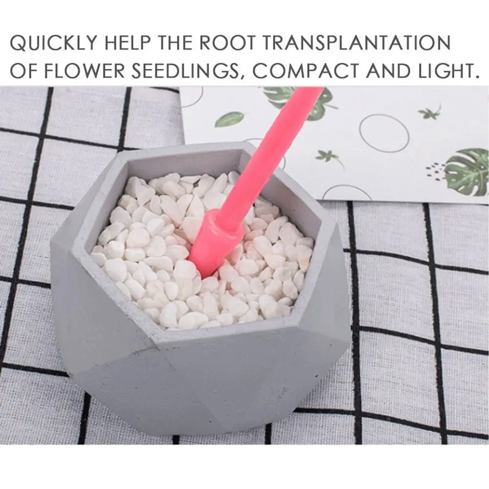 الأسمدة زرع صغير البذر N1N بونساي الشتلات أداة زراعة عصارية جهاز الحفر حديقة زارع عدة #4