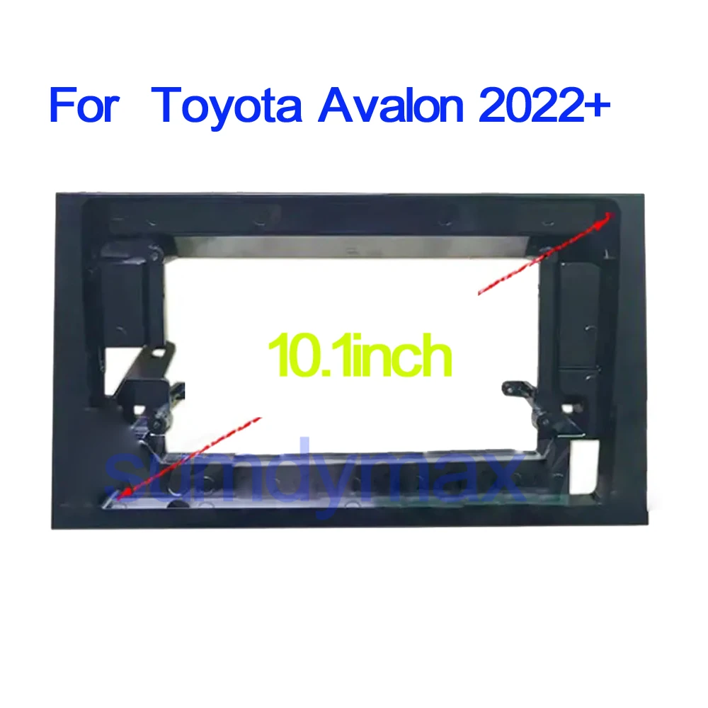 

10.1 inch Car Radio Fascia for Toyota Avalon 2022 2023 DVD Stereo Frame Plate Adapter Mounting Dash Installation Bezel Trim