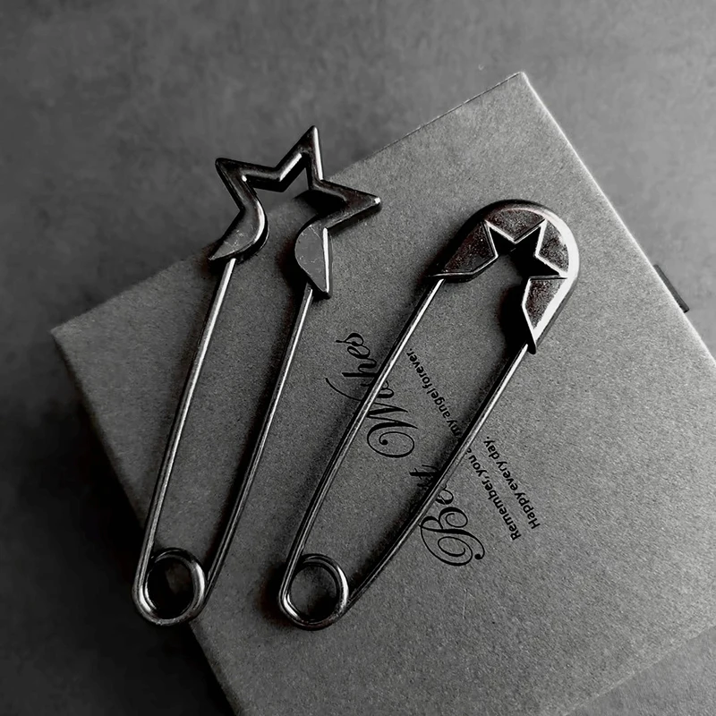 

Hot Sale Retro Large Pins For Clothing Metal Safety Pins Jeans Dress Scarf Adjustable Pins Accessories