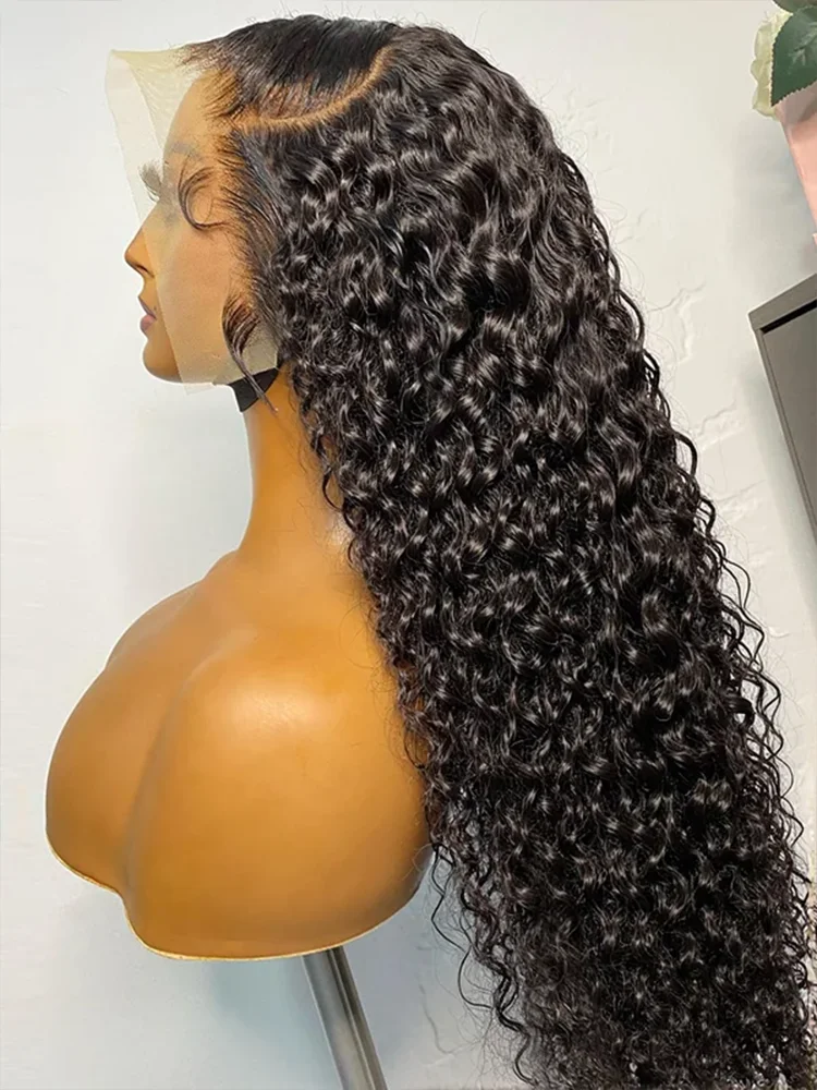 

13x6 HD Lace Loose Deep Wave Frontal Wigs 42 Inch Deep Curly Lace Front Human Hair Wigs Preplucked Glueless Wig hUman Hair